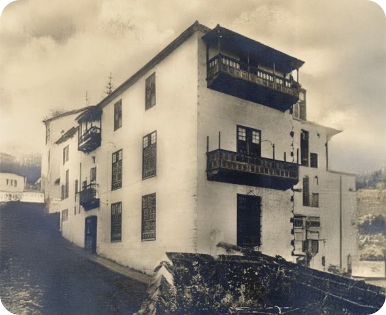 Foto antigua del edificio